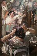 Lovis Corinth, At the Mirror